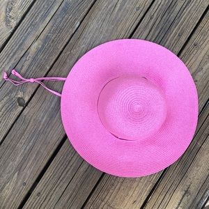 Hot Pink Floppy Hat